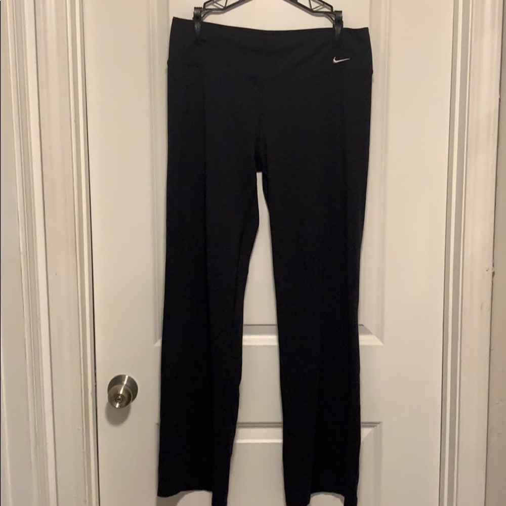 2 pc bundle Nike wide leg workout pant SZ L